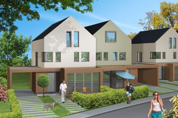 Haus Brückenstraße - Visualisierung